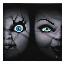 Load image into Gallery viewer, HALLOWEEN COLLECTION ( CHUCH &amp; TIFF ) All-over print bandana