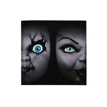 Load image into Gallery viewer, HALLOWEEN COLLECTION ( CHUCH &amp; TIFF ) All-over print bandana
