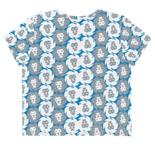 Load image into Gallery viewer, ROYALTY SPORT DETROIT LIONS Crop Tee