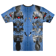 Load image into Gallery viewer, ROYALTY SPORT GATOR PRINT DET. LIONS RED EYES Men&#39;s t-shirt