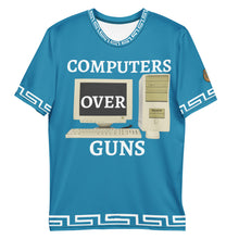 Load image into Gallery viewer, COMPUTERS OVER GUNS Men&#39;s t-shirt