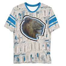 Load image into Gallery viewer, ROYALTY SPORT GATOR PRINT DET. LIONS Men&#39;s t-shirt