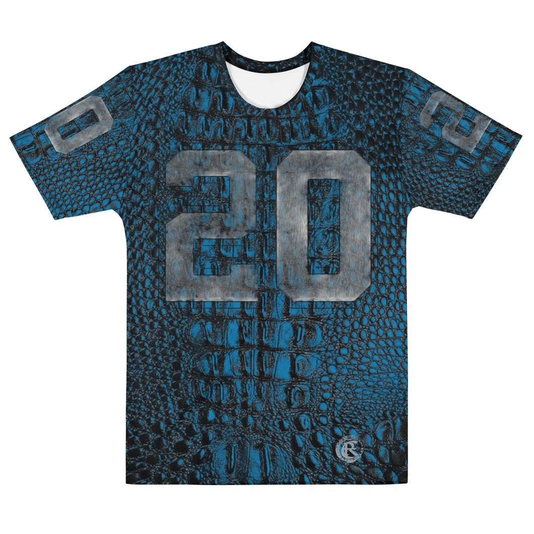 ROYALTY SPORT GATOR PRINT LIONS 20 Men's t-shirt