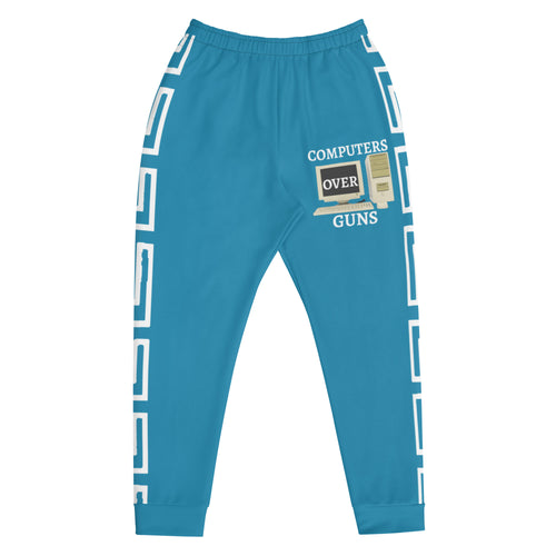 COMPUTERS OVER GUNS Men's Joggers