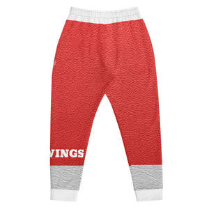 ROYALTY SPORT RED WINGS LEATHER PRINT Men's Joggers