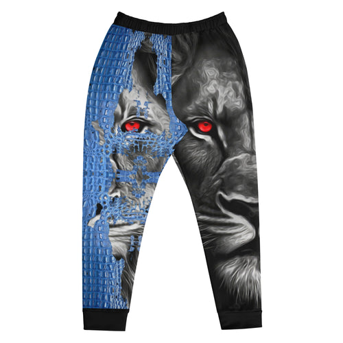 ROYALTY SPORT GATOR PRINT DET. LIONS RED EYES Men's Joggers