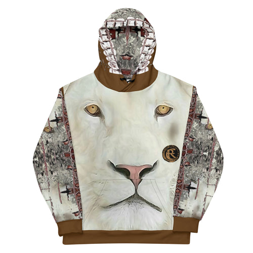 ROYALTY SPORT DET. LIONS WHITE LION Hoodie