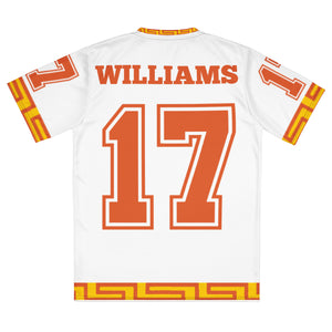 ROYALTY SPORT THROWBACK WILLIAMS 17 COMMANDERS sports jersey