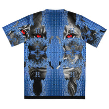 Load image into Gallery viewer, ROYALTY SPORT GATOR PRINT DET. LIONS RED EYES sports jersey