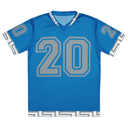 ROYALTY SPORT THROWBACK SANDERS 20 LIONS sports jersey