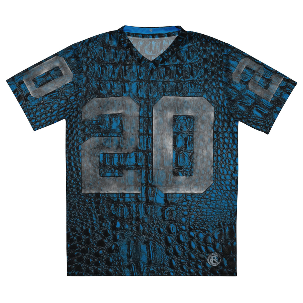 ROYALTY SPORT GATOR PRINT LIONS 20 sports jersey