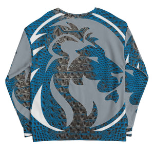 ROYALTY SPORT GATOR PRINT DET. LIONS Sweatshirt