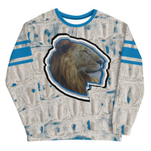 Load image into Gallery viewer, ROYALTY SPORT GATOR PRINT DET. LIONS Sweatshirt