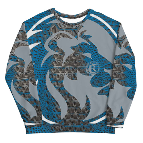 ROYALTY SPORT GATOR PRINT DET. LIONS Sweatshirt