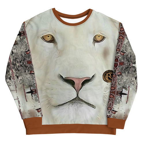 ROYALTY SPORT DET. LIONS WHITE LION Sweatshirt