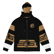 Load image into Gallery viewer, GOLD ROOM zip hoodie