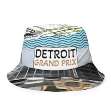 Load image into Gallery viewer, DETROIT GRAND PRIX Reversible bucket hat