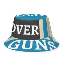 Load image into Gallery viewer, COMPUTERS OVER GUNS Reversible bucket hat