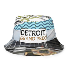 Load image into Gallery viewer, DETROIT GRAND PRIX Reversible bucket hat