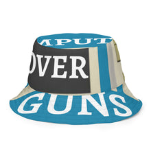 Load image into Gallery viewer, COMPUTERS OVER GUNS Reversible bucket hat