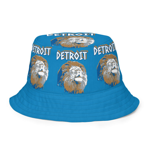 ROYALTY SPORT DET. LIONS Reversible bucket hat