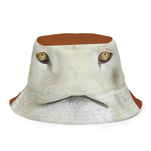 ROYALTY SPORT DET. LIONS WHITE LION Reversible bucket hat