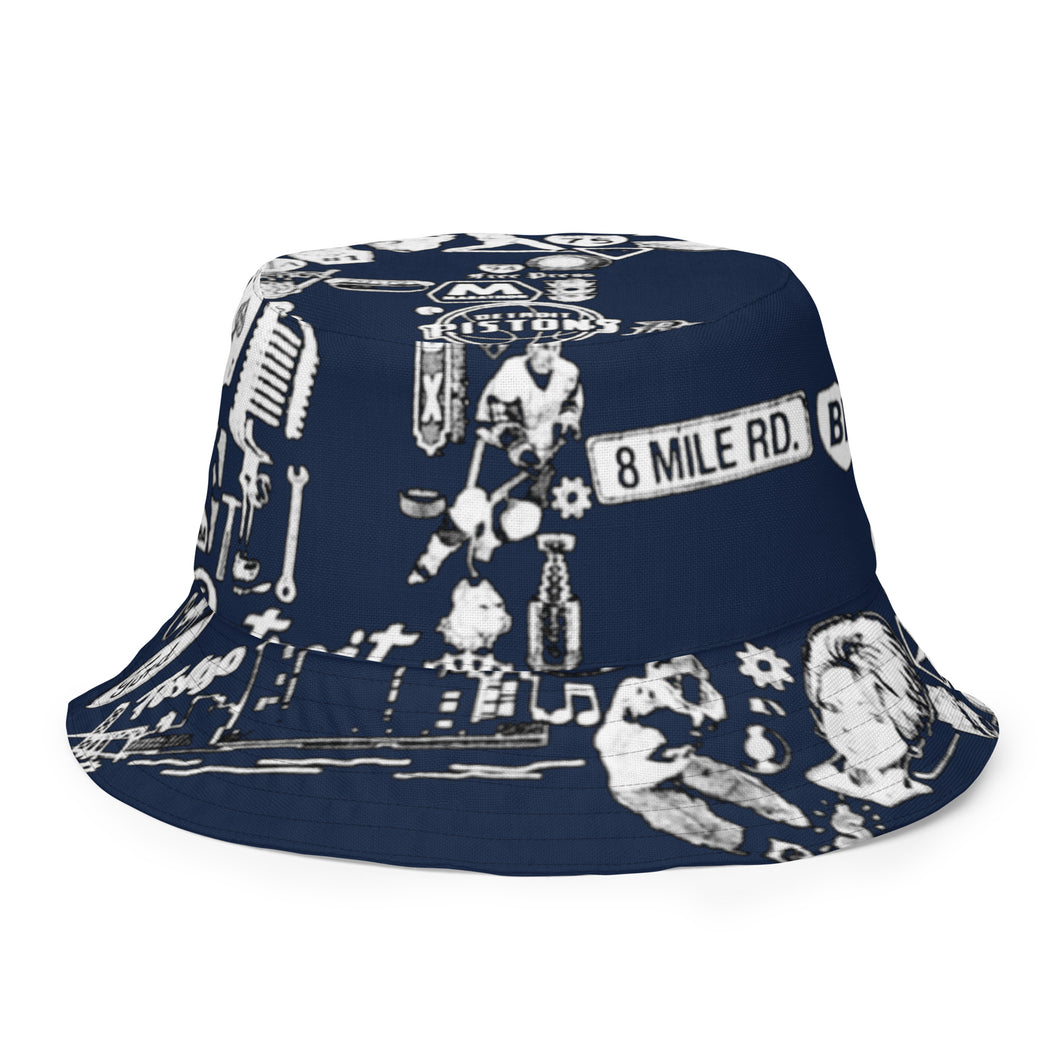 B-BLOCK CITYWIDE Reversible bucket hat