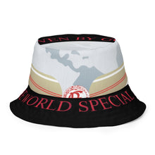 Load image into Gallery viewer, HUG THE WORLD SPECIAL EDITION COLLECTION Reversible bucket hat