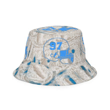 Load image into Gallery viewer, ROYALTY SPORT GATOR PRINT DET. LIONS 97 Reversible bucket hat