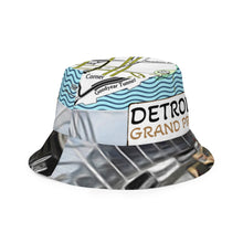 Load image into Gallery viewer, DETROIT GRAND PRIX Reversible bucket hat