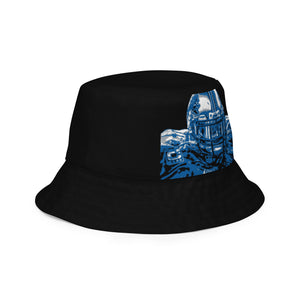 DESIGNER HATS LIONS Reversible bucket hat