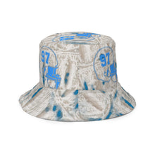 Load image into Gallery viewer, ROYALTY SPORT GATOR PRINT DET. LIONS 97 Reversible bucket hat