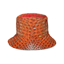 Load image into Gallery viewer, ARTIST DISTRICT GATOR PRINT Reversible bucket hat