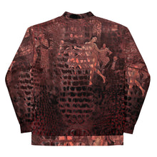 Load image into Gallery viewer, ARTIST DISTRICT GATOR PRINT Bomber Jacket