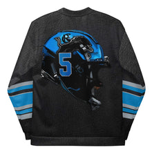 Load image into Gallery viewer, ROYALTY SPORT D. MONTGOMERY LEATHER PRINT Bomber Jacket