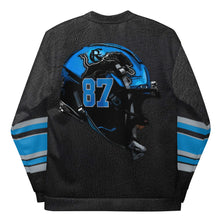 Load image into Gallery viewer, ROYALTY SPORT S. LaPORTA LEATHER PRINT Bomber Jacket