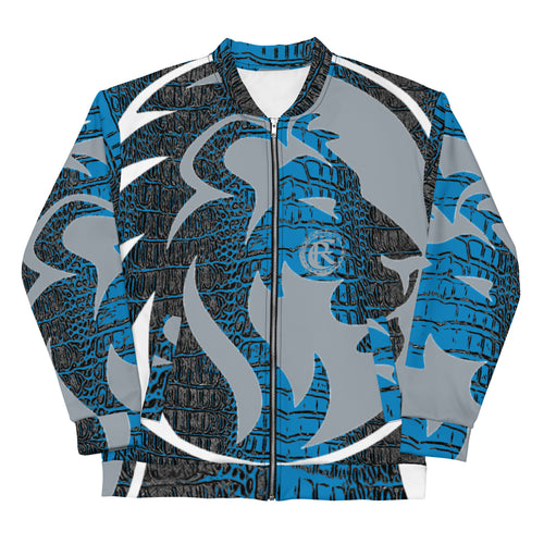 ROYALTY SPORT GATOR PRINTDET LIONS Bomber Jacket