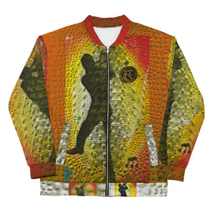 ARTIST DISTRICT GATOR PRINT Bomber Jacket