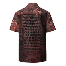 Load image into Gallery viewer, ARTIST DISTRICT GATOR PRINT button shirt