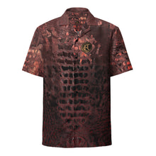 Load image into Gallery viewer, ARTIST DISTRICT GATOR PRINT button shirt