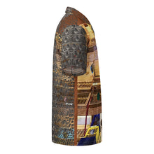 Load image into Gallery viewer, ARTIST DISTRICT GATOR PRINT button shirt