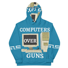 Load image into Gallery viewer, COMPUTERS OVER GUNS Hoodie