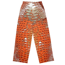 Load image into Gallery viewer, ARTIST DISTRICT GATOR PRINT wide-leg pants