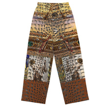 Load image into Gallery viewer, ARTIST DISTRICT GATOR PRINT wide-leg pants