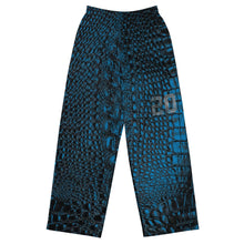 Load image into Gallery viewer, ROYALTY SPORT GATOR PRINT DET. LIONS 20 wide-leg pants