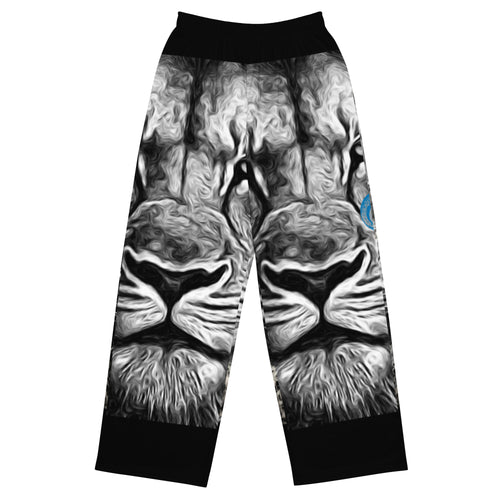 ROYALTY SPORT DET. LIONS wide-leg pants