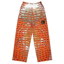 Load image into Gallery viewer, ARTIST DISTRICT GATOR PRINT wide-leg pants