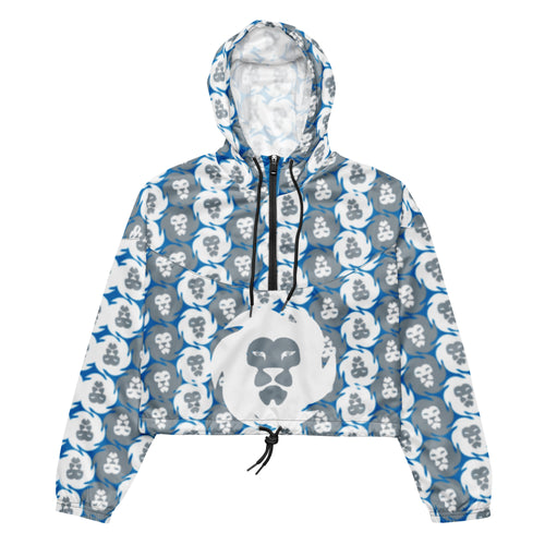 ROYALTY SPORT D. LIONS women cropped windbreaker