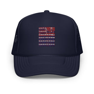 J-4 COLLECTION Foam trucker hat