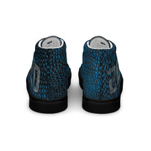 Load image into Gallery viewer, ROYALTY SPORT GATOR PRINT DET. LIONS 20 Men’s high top canvas shoes